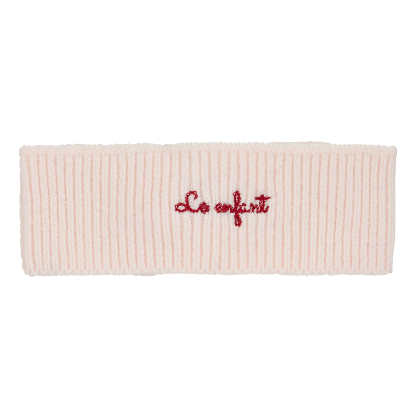 Knit toddler twist hairband (both sides)