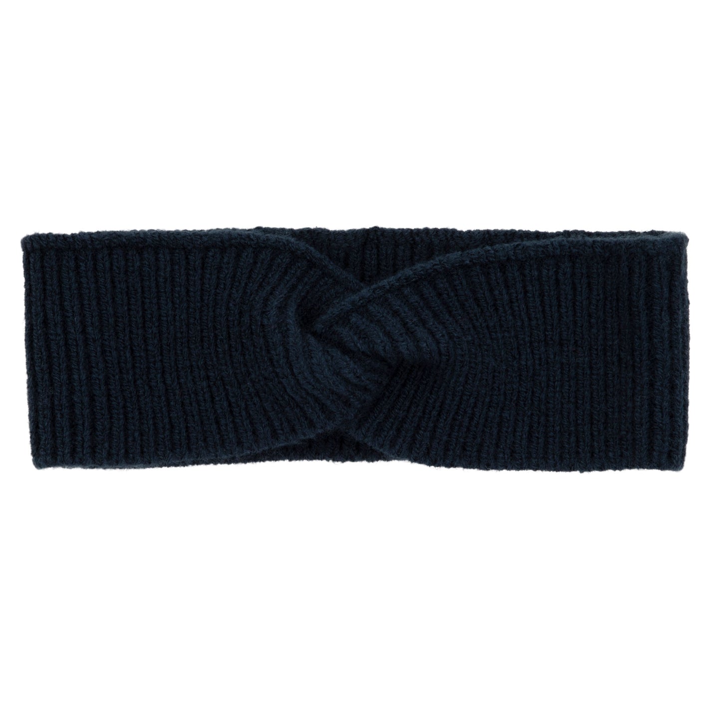 Knit toddler twist hairband (both sides)