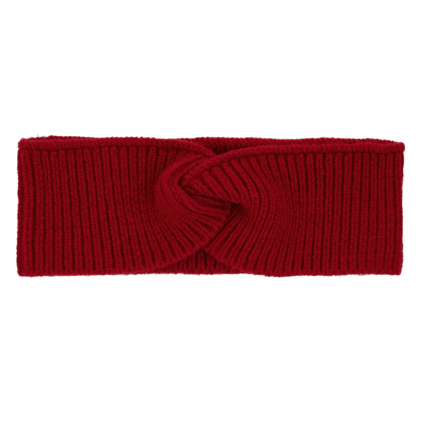 Knit toddler twist hairband (both sides)