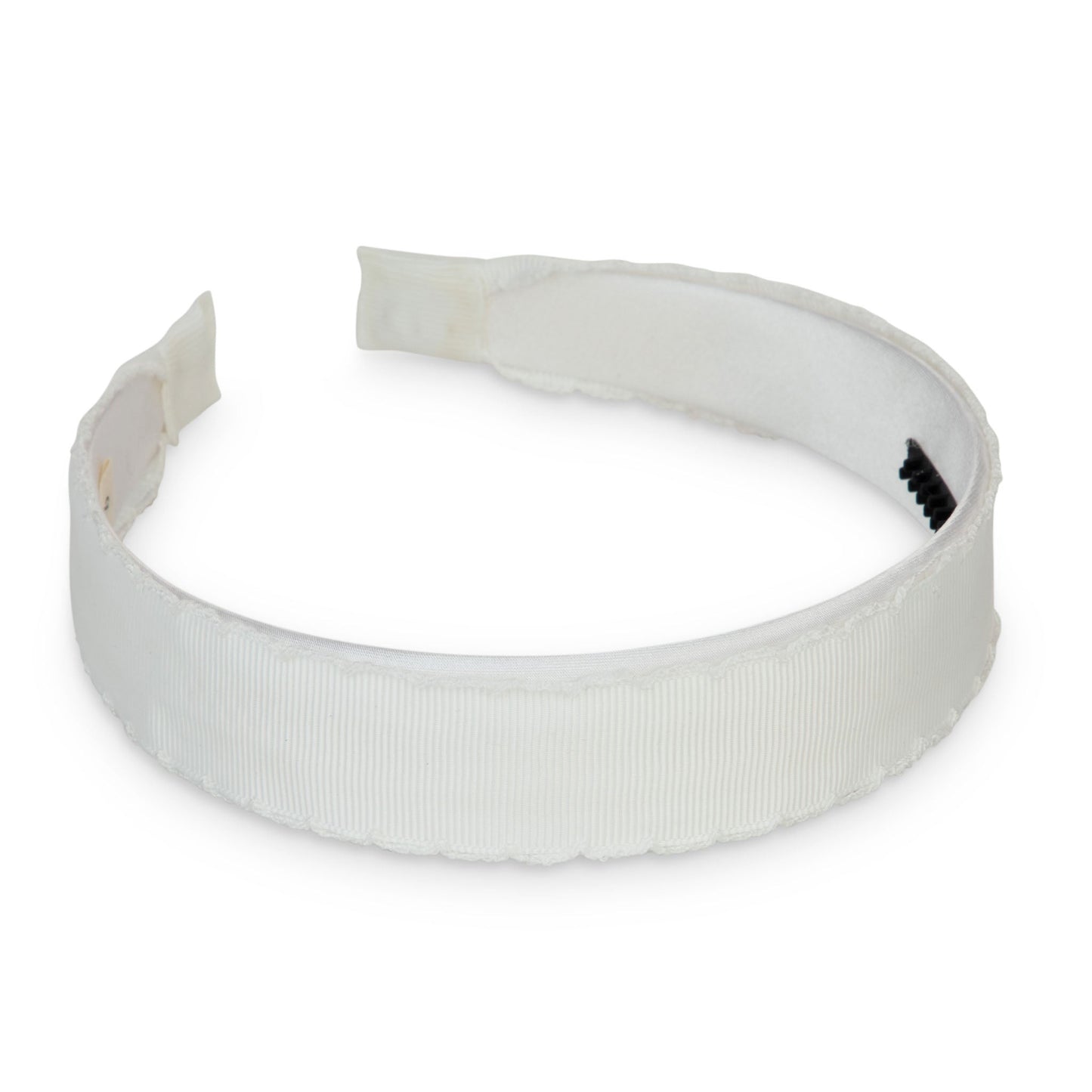Scallop edge headband