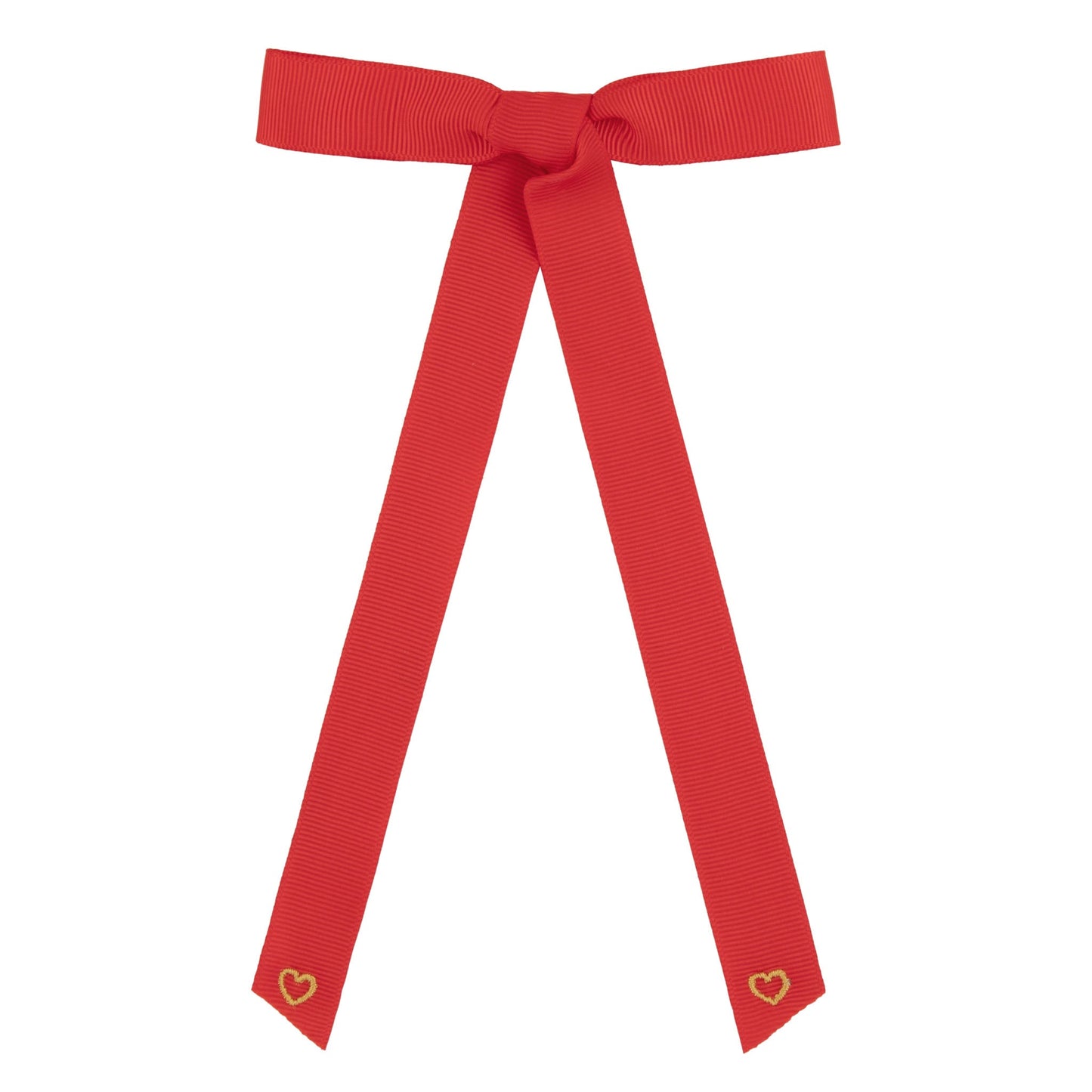 Grossgrain little heart bows