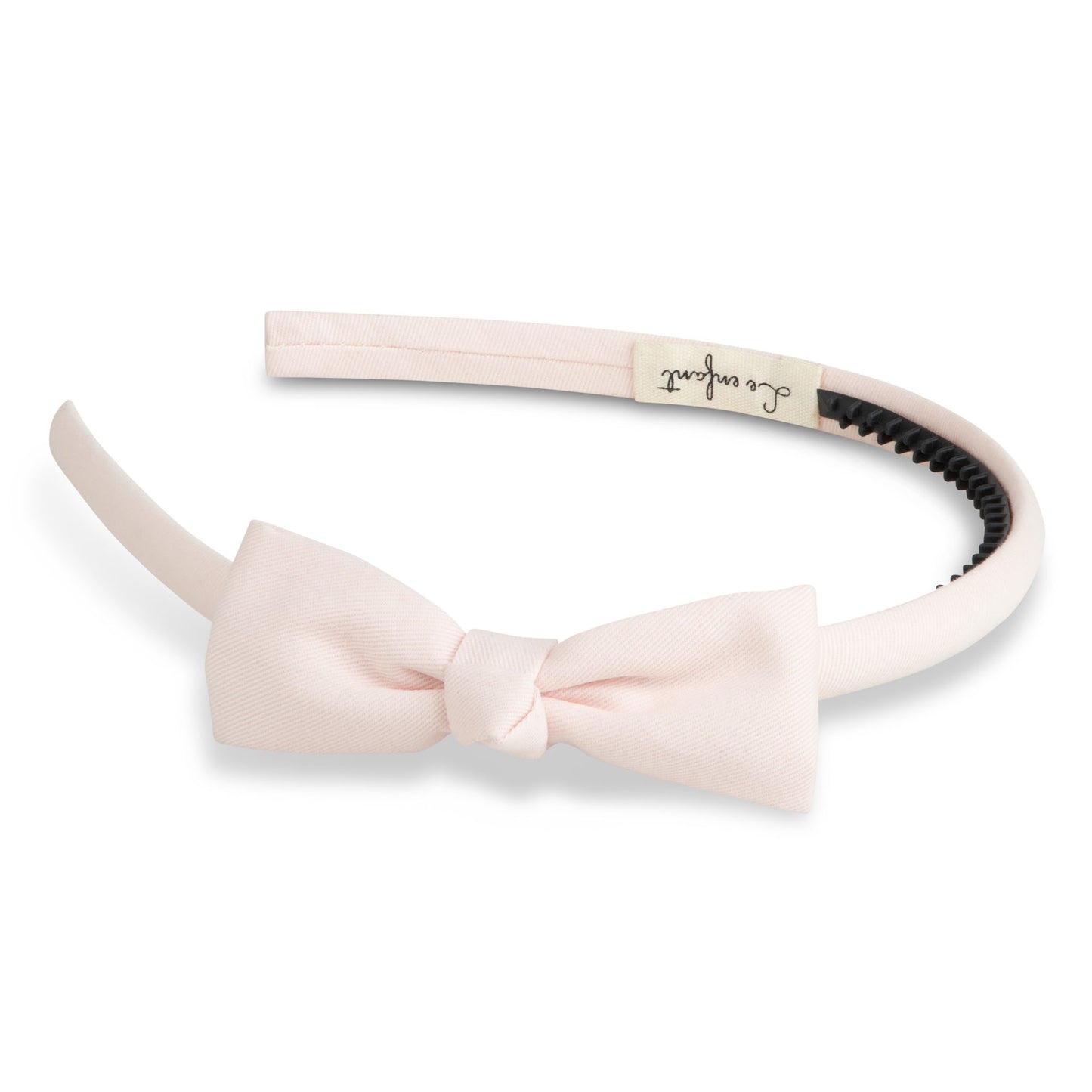 Dainty triangular bow hairband