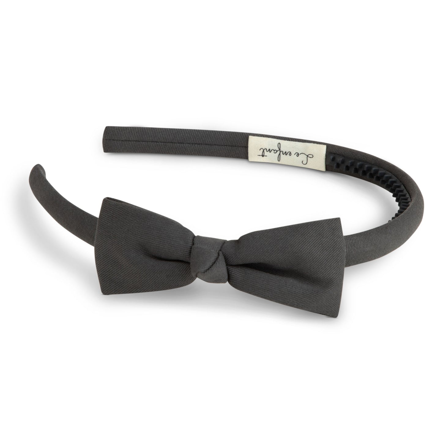 Dainty triangular bow hairband