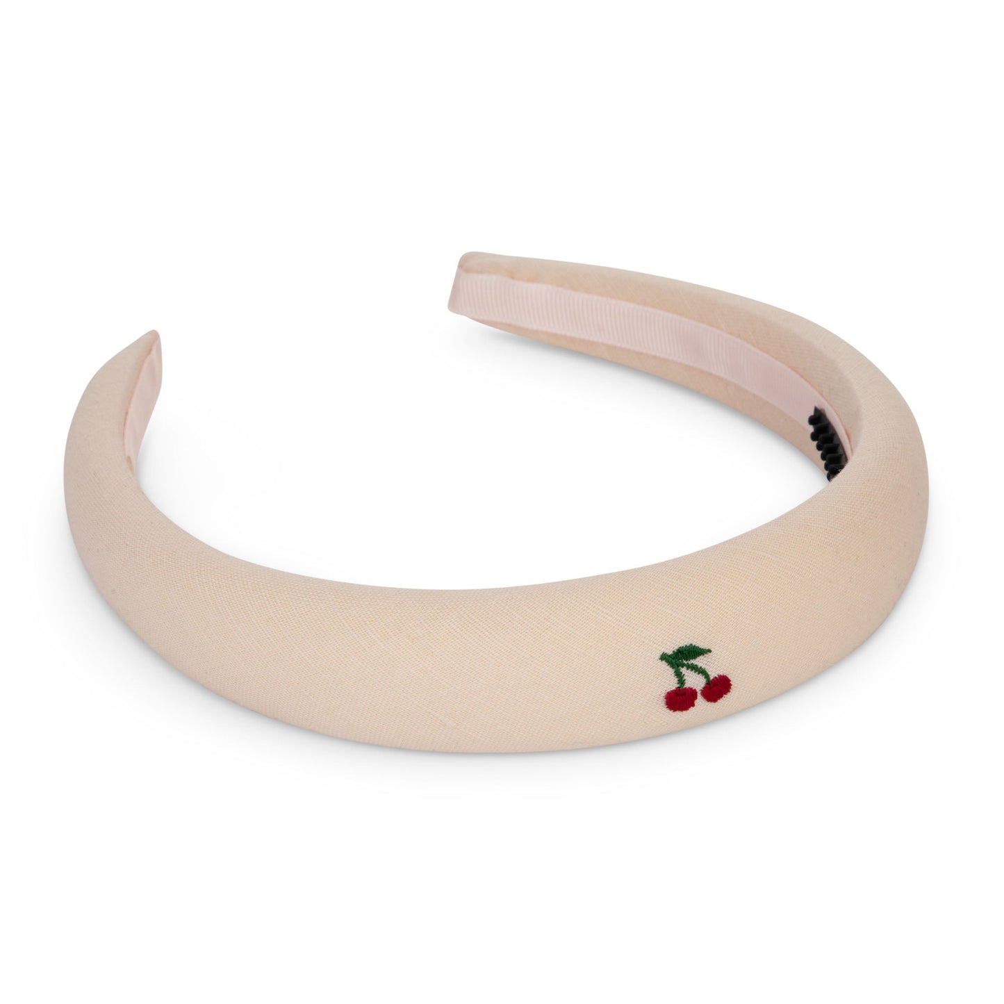 Cherry embroidered headband