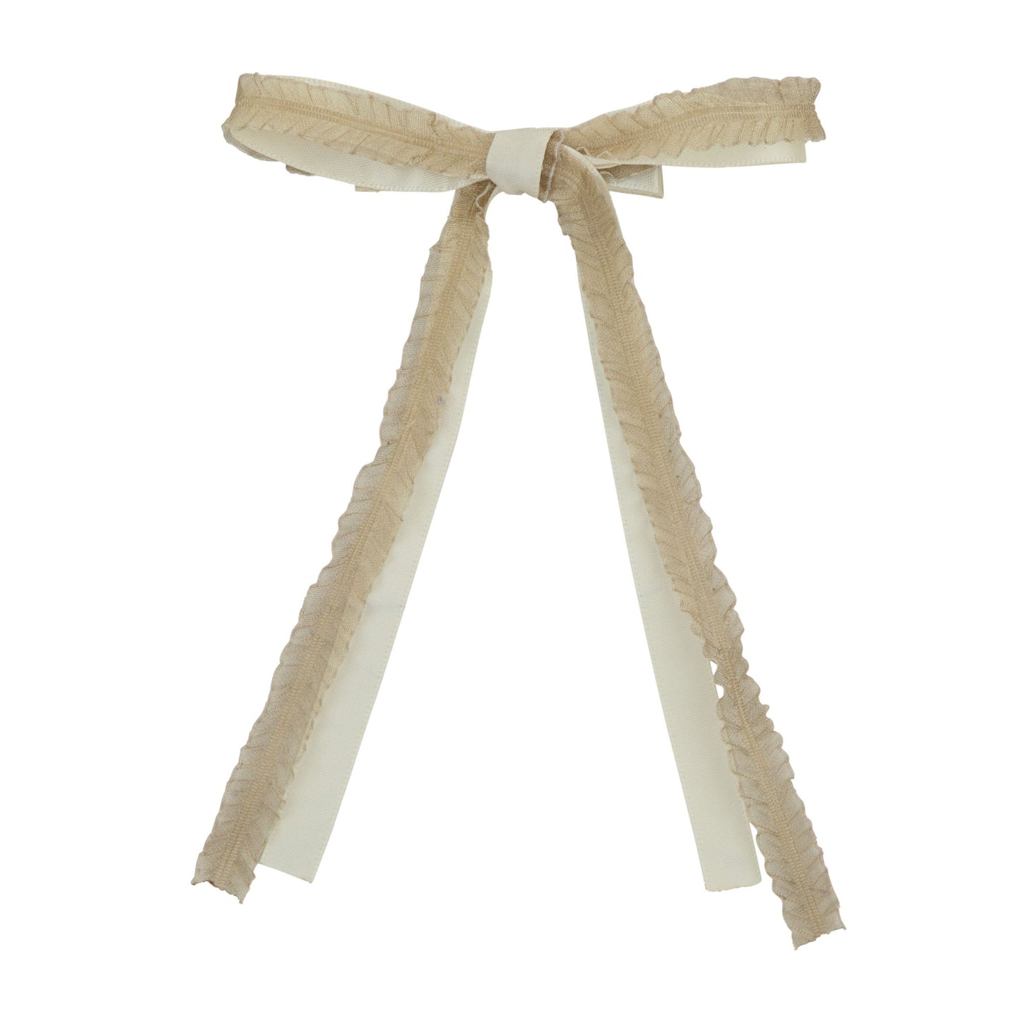 Lace thin double bow