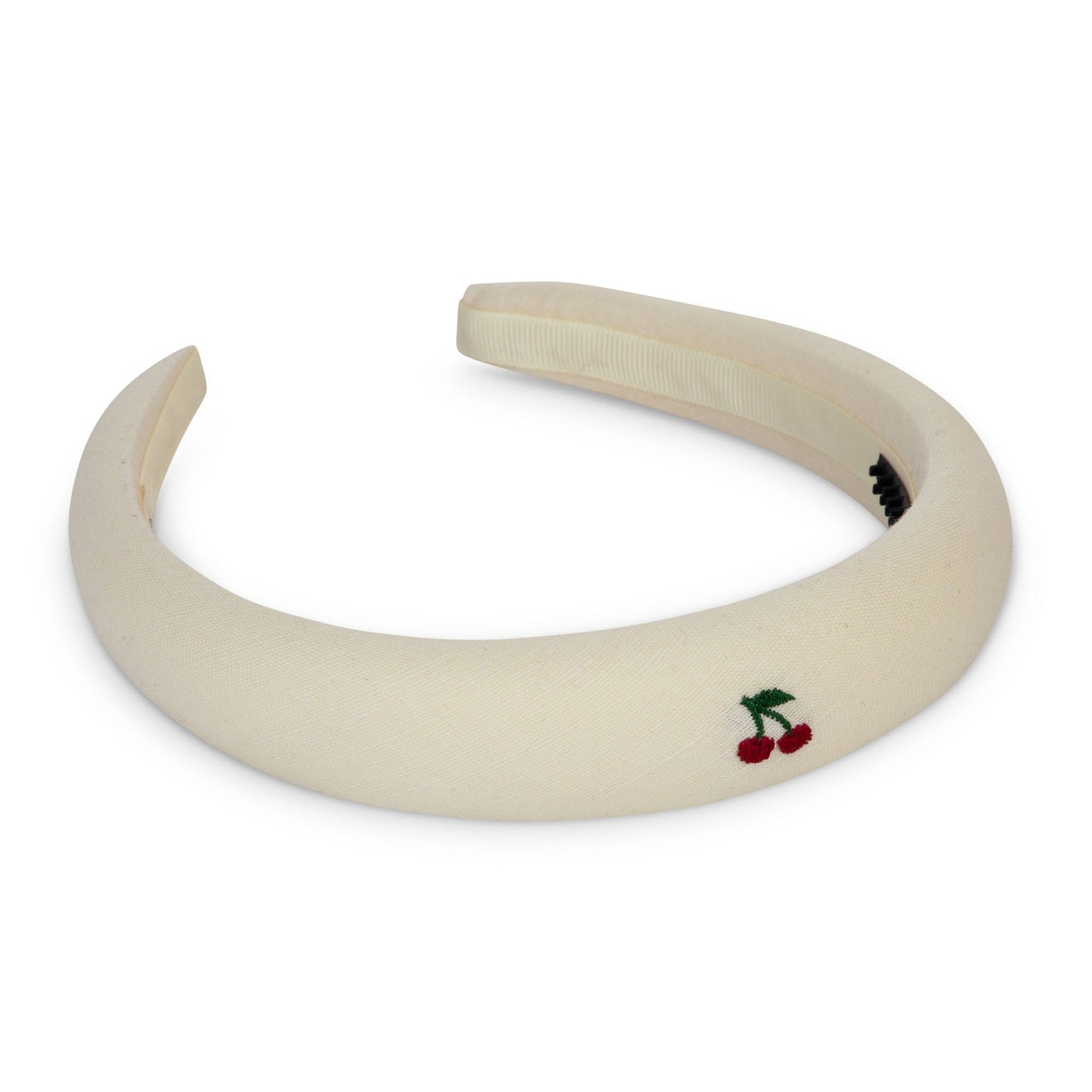 Cherry embroidered headband