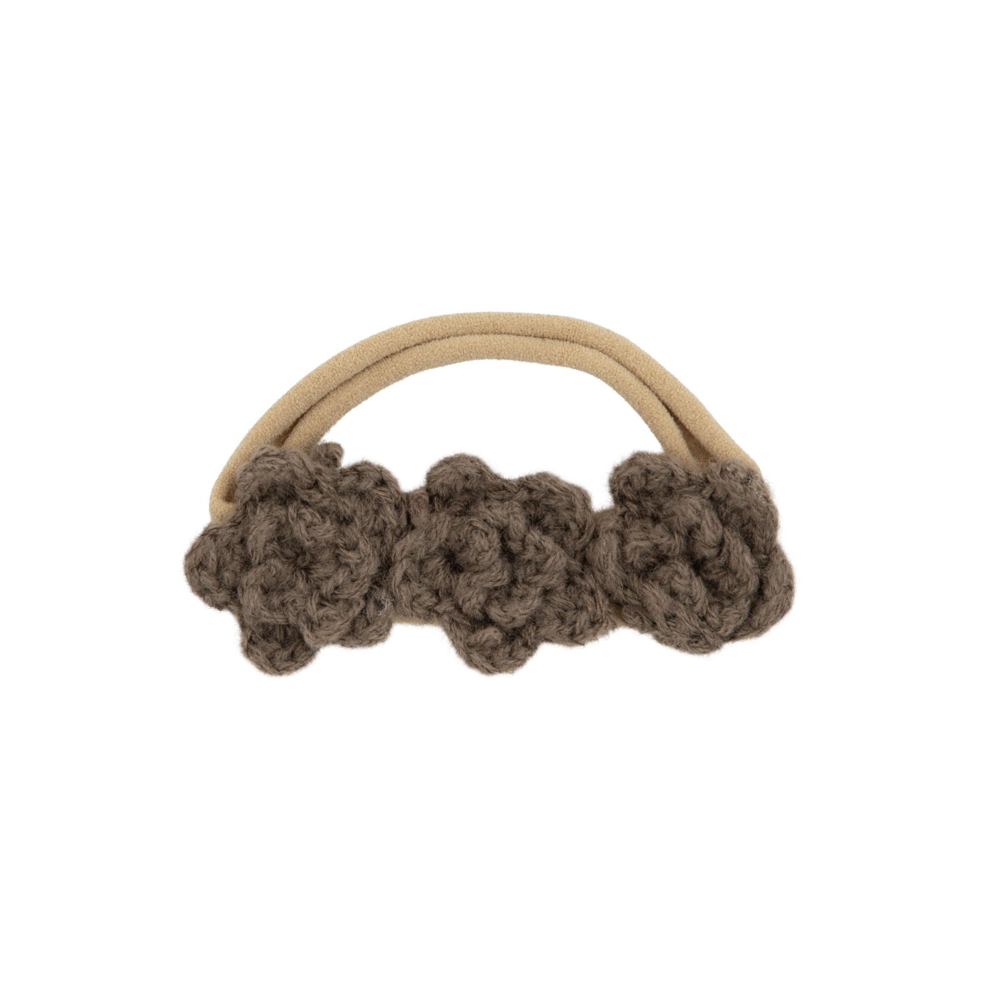 Flower crochet baby band
