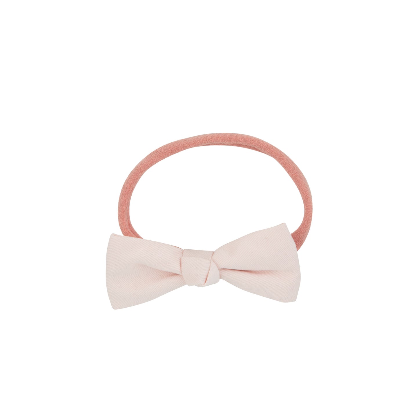 Dainty triangular baby girl bow band