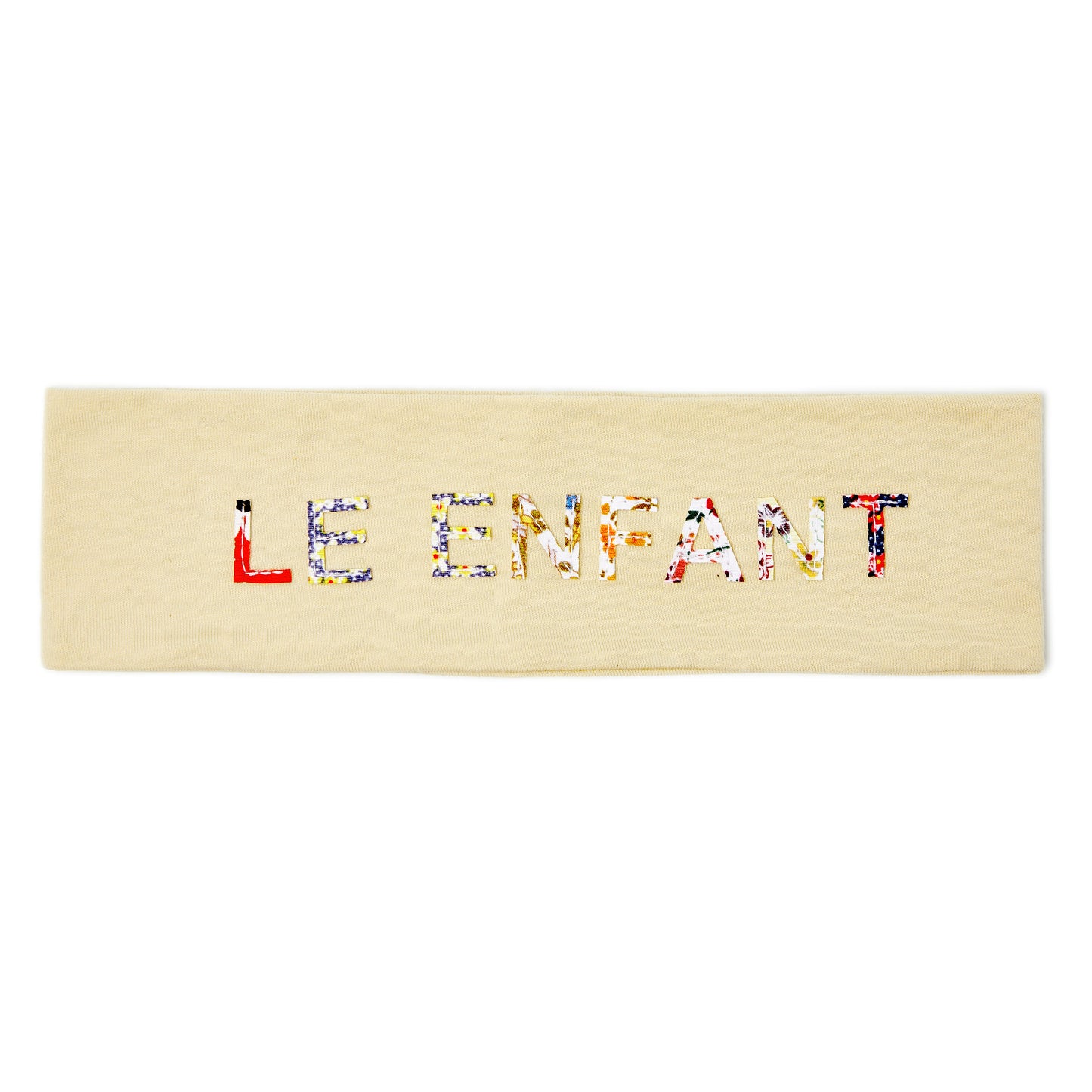 Floral Text Sweatband
