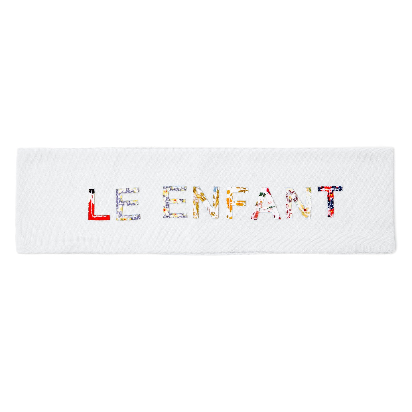 Floral Text Sweatband