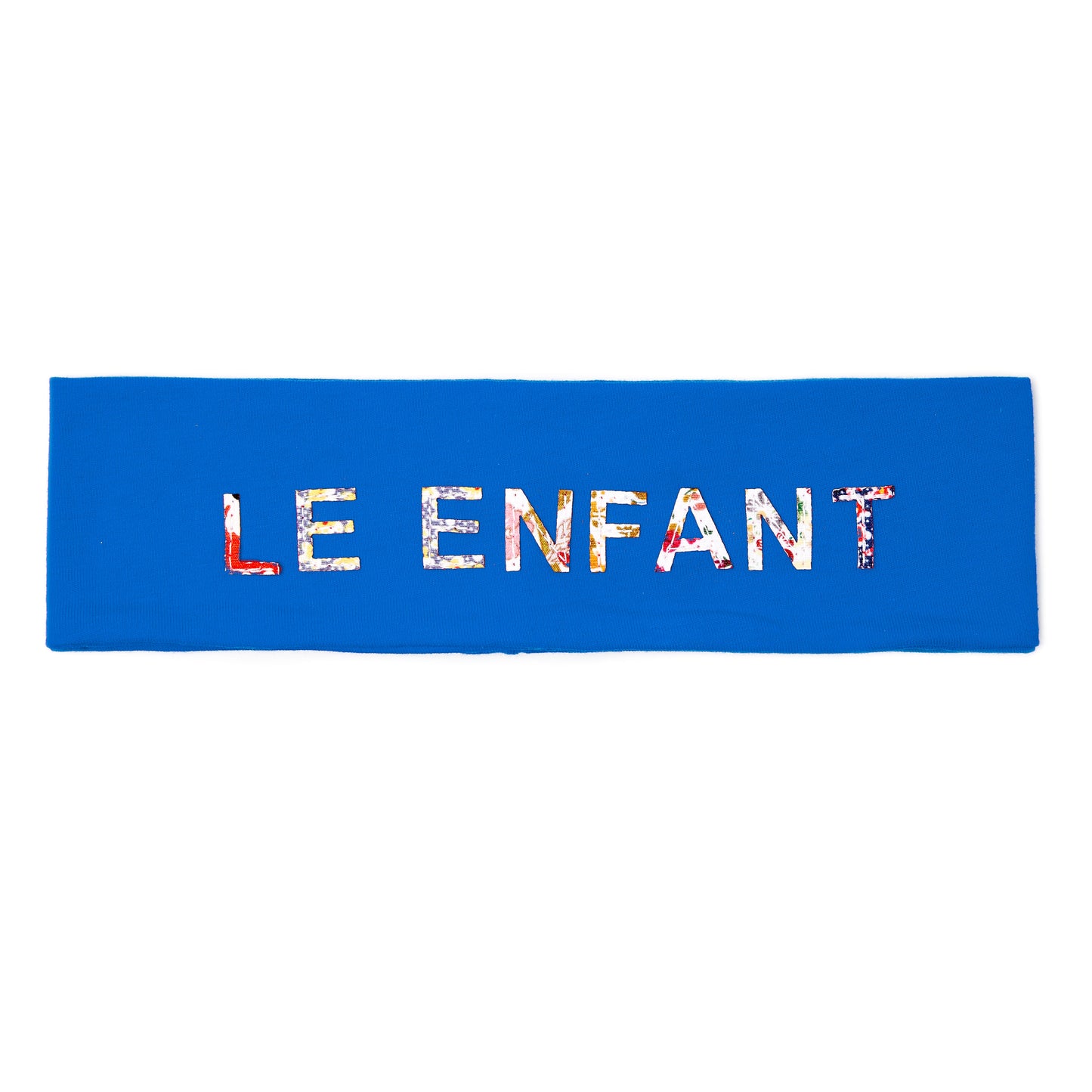 Floral Text Sweatband