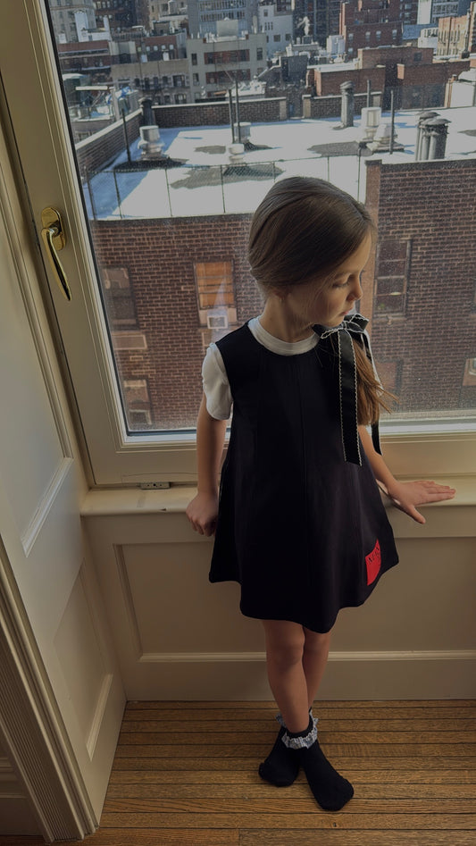 Scallop edge bows long