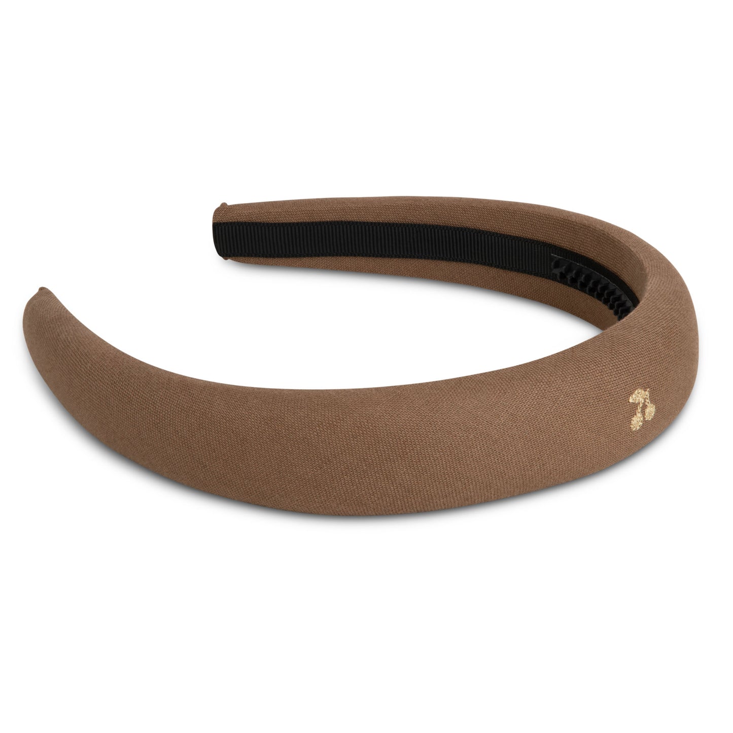 Gold thread cherry embroidered hairbands