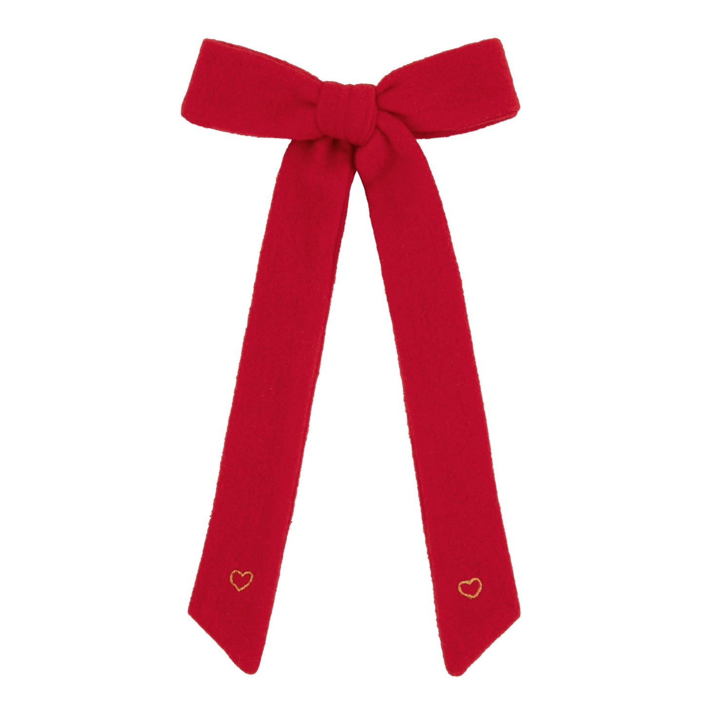 Little heart bows