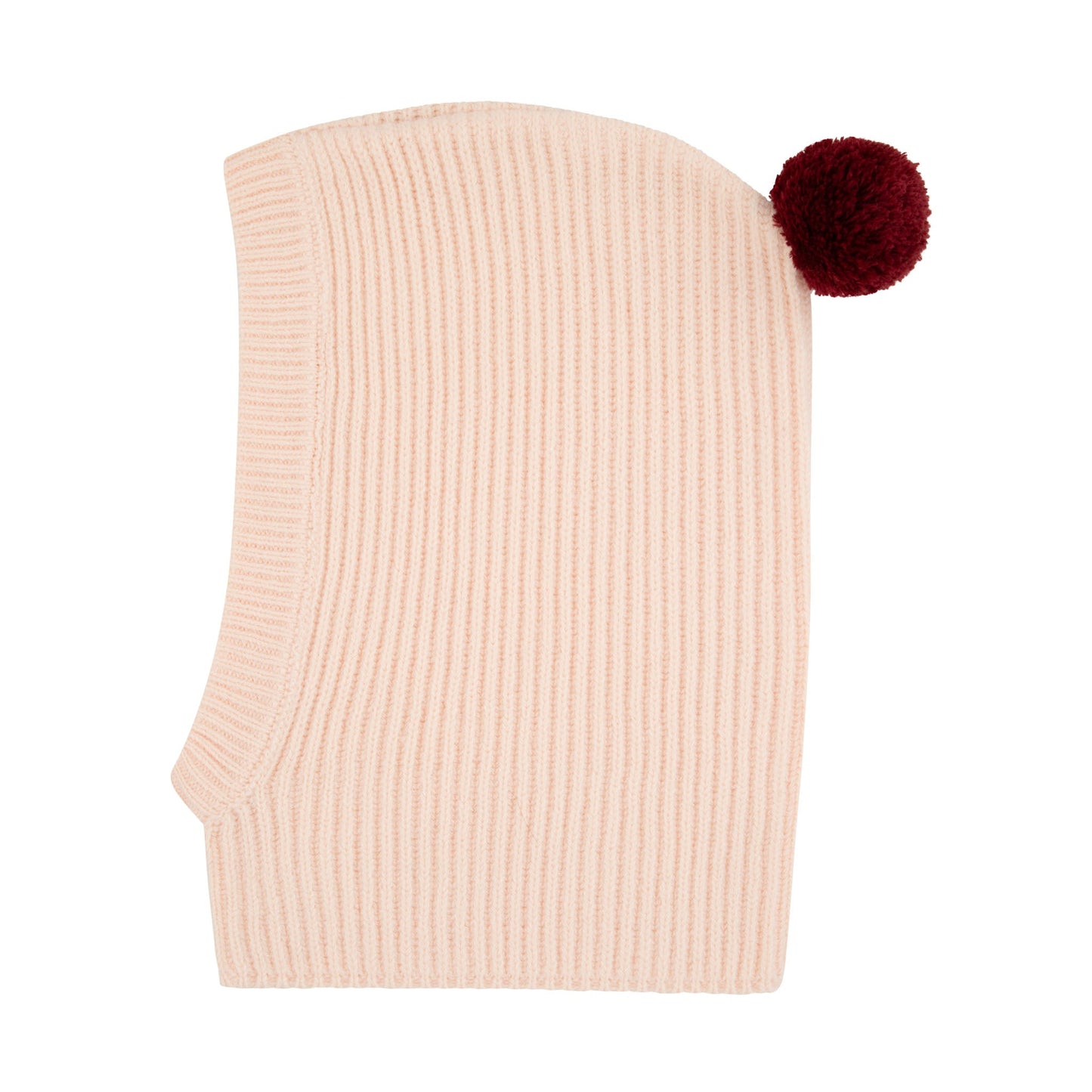 Ribbed pull on bonnet