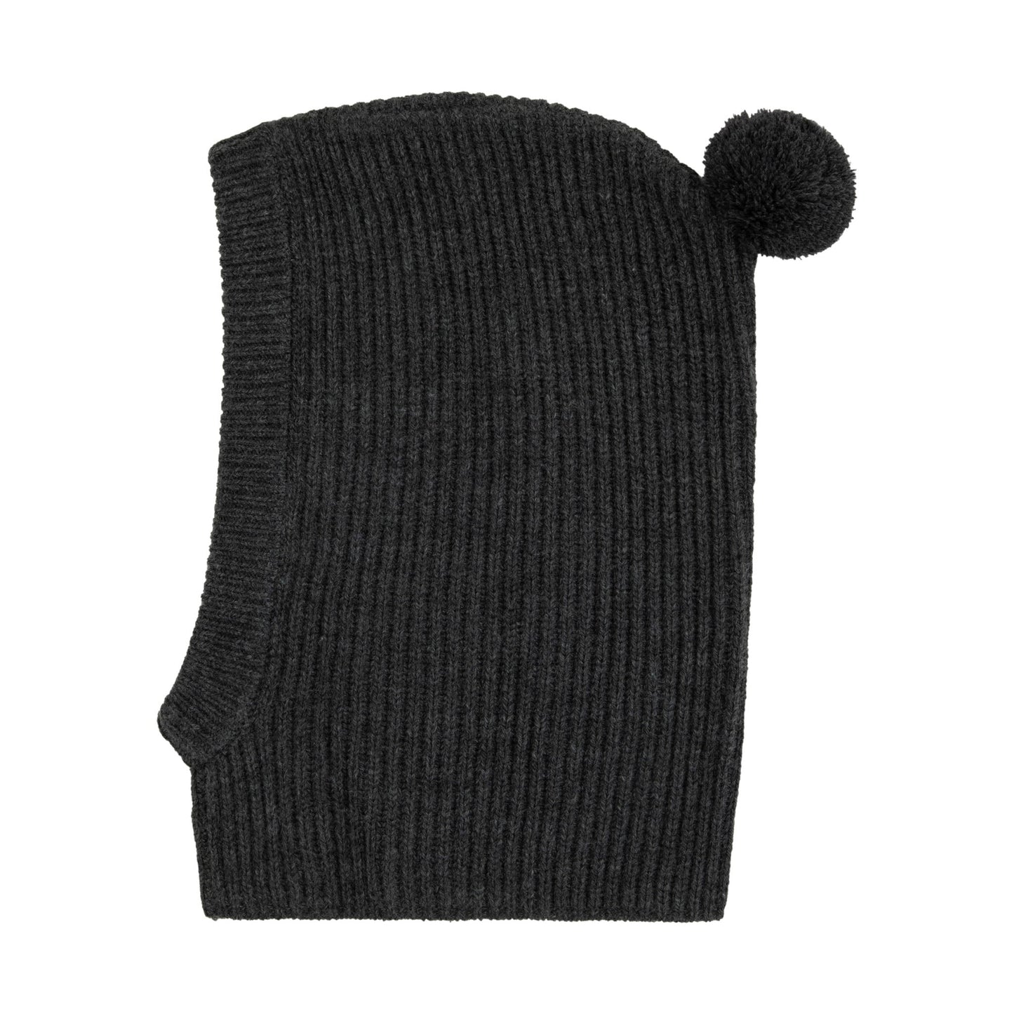 Ribbed pull on bonnet