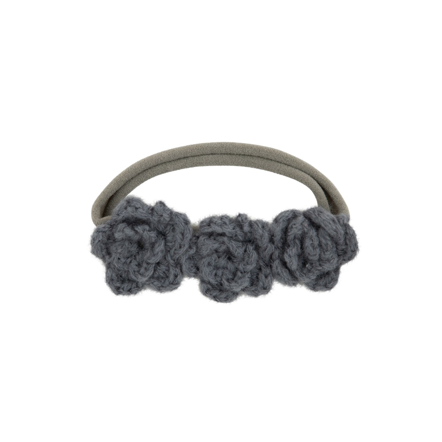 Flower crochet baby band