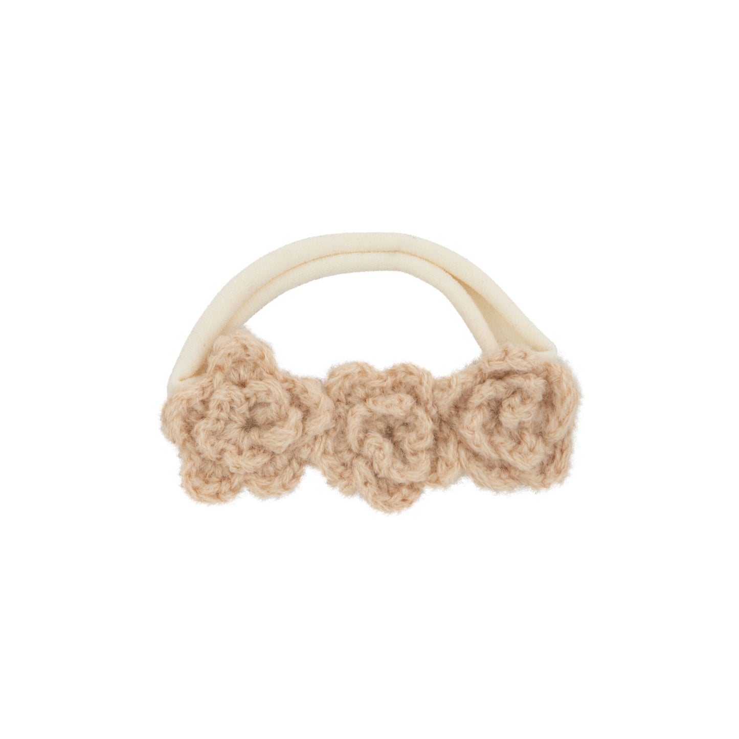 Flower crochet baby band