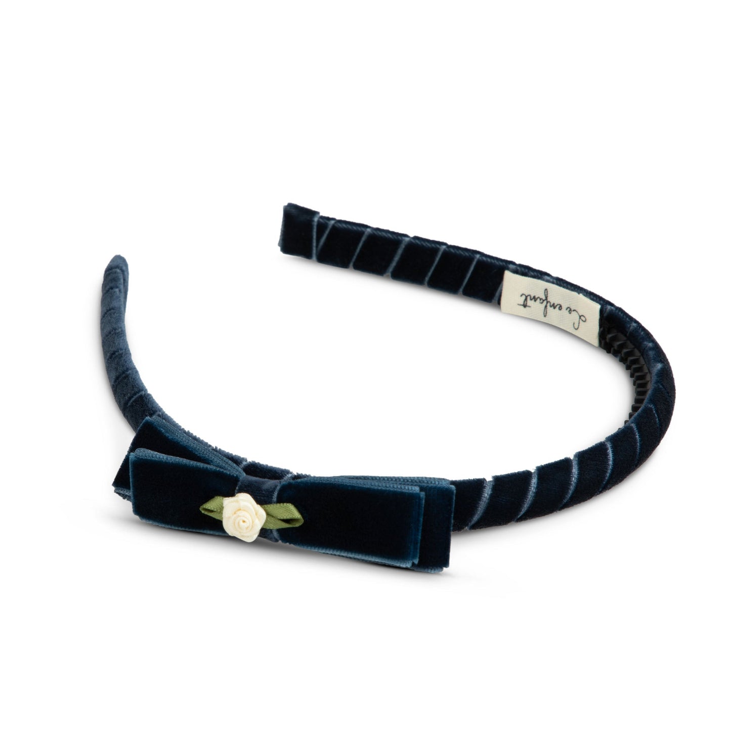Velvet rose hairband