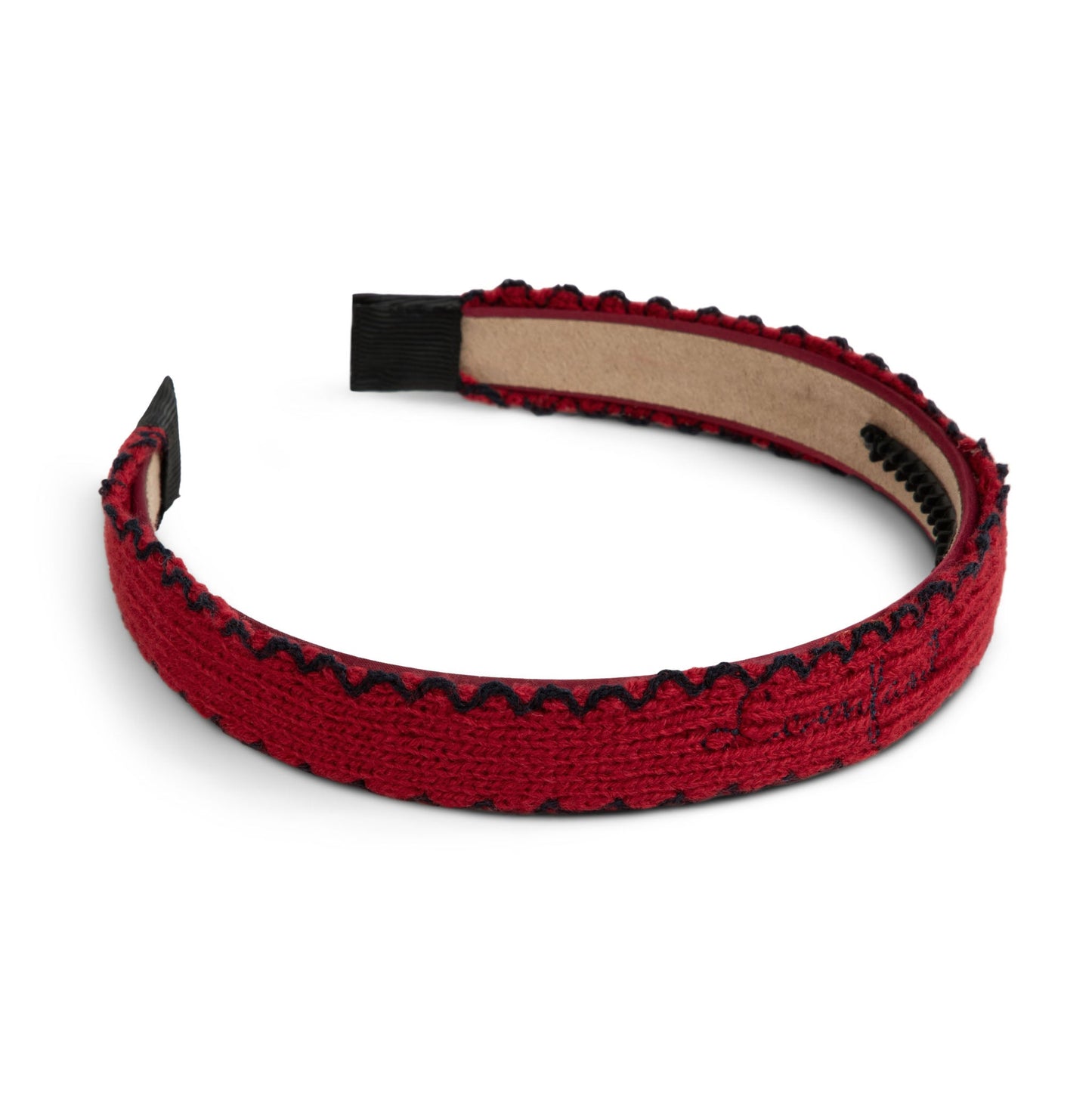 Edged knit hairbands
