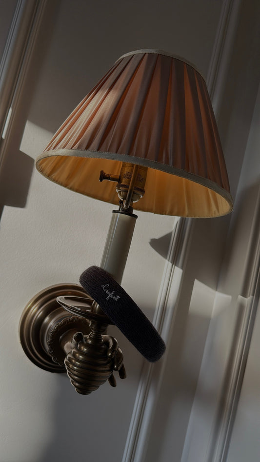 wool embroidered hairbands