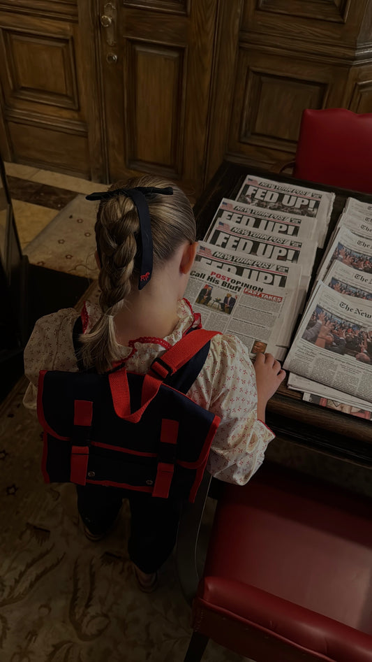 Petite Épopée embroidered bows