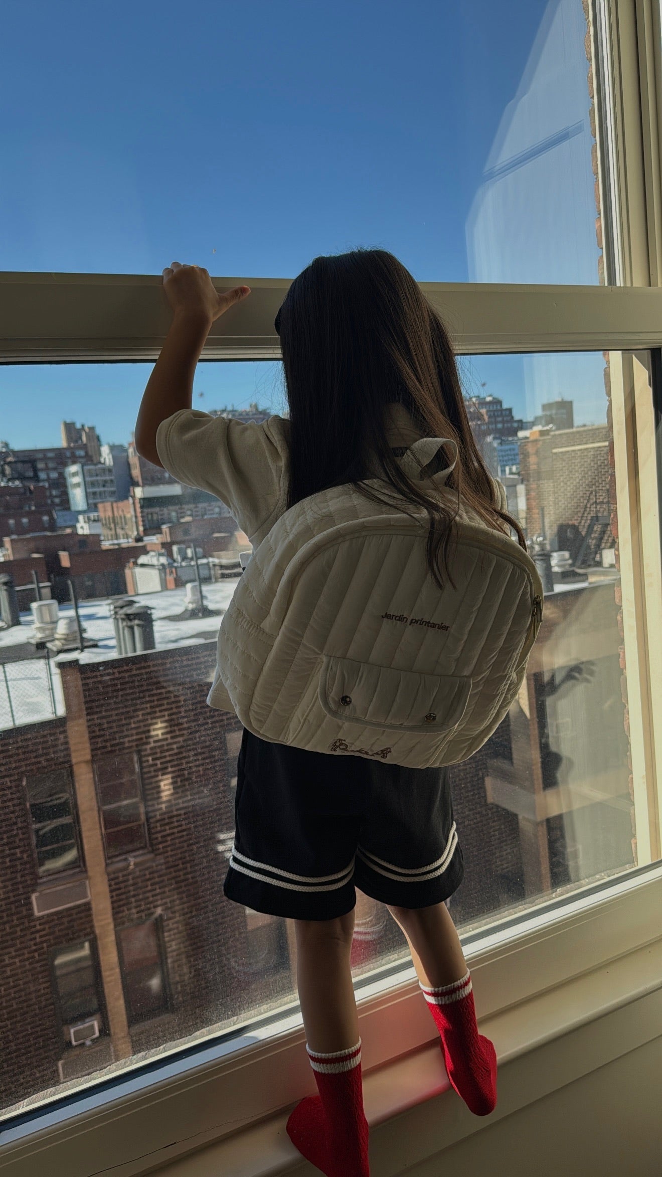 Spring garden backpack