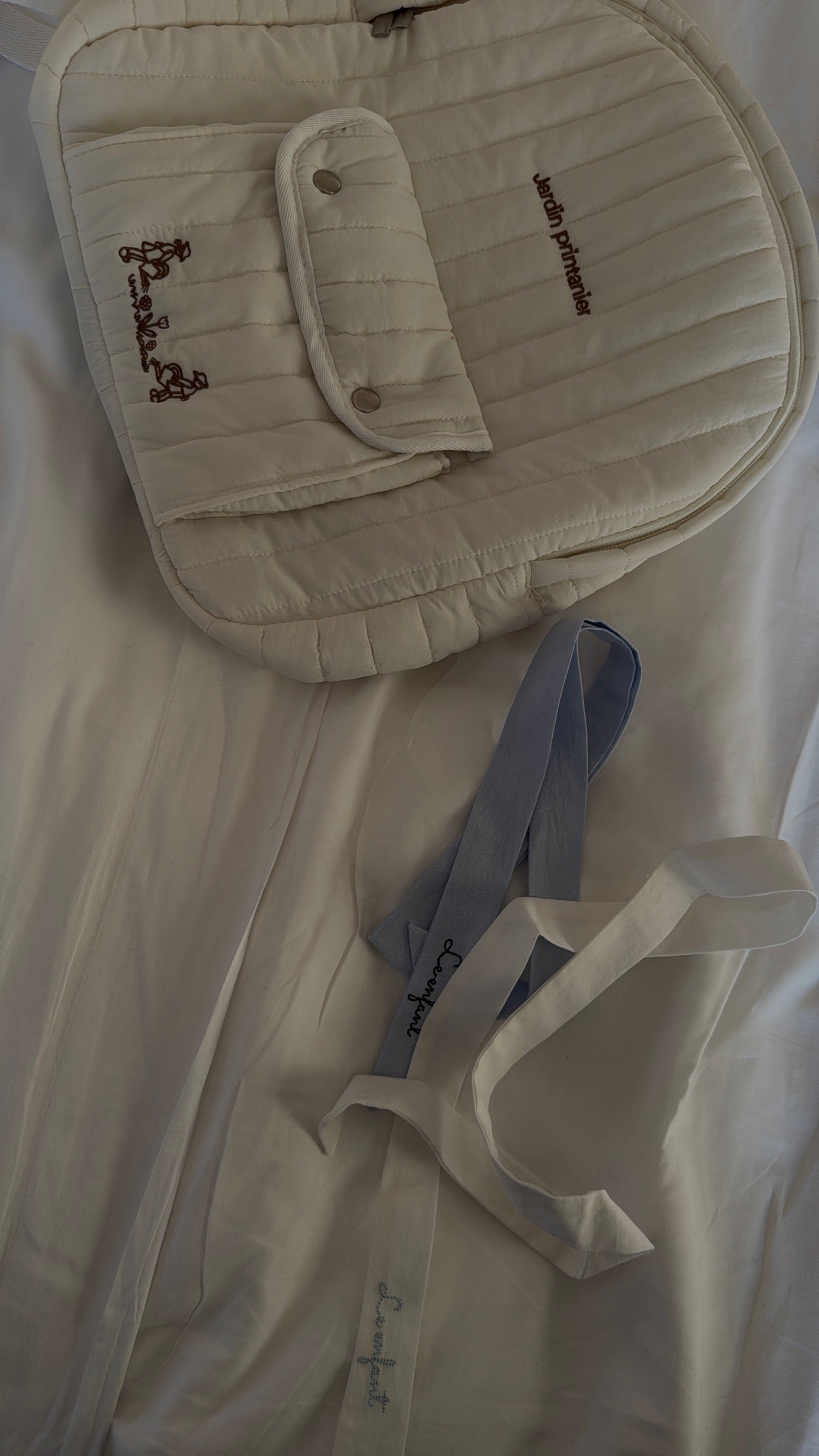 Stitched ribbons