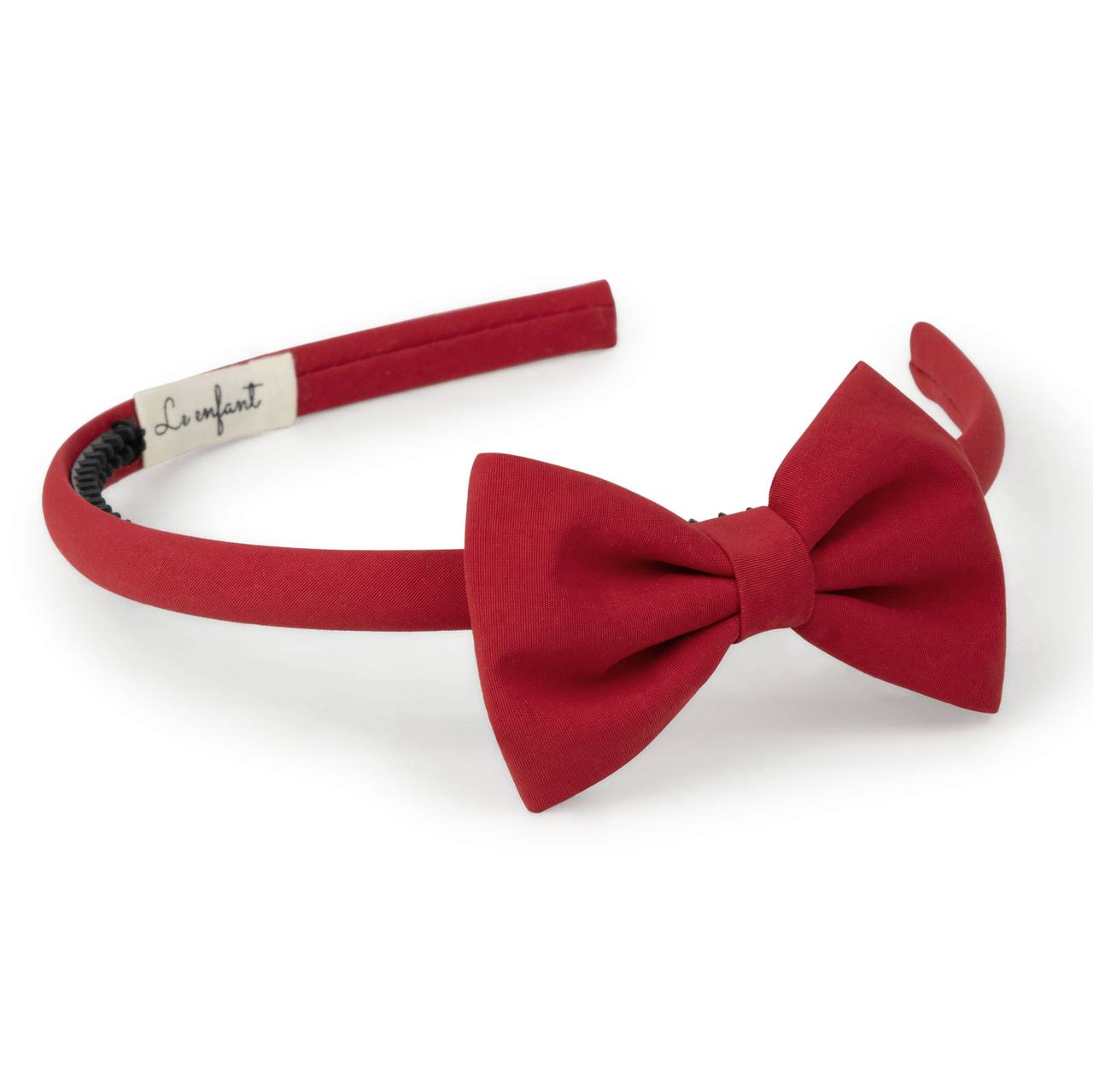 Dainty taffetta bow hairband