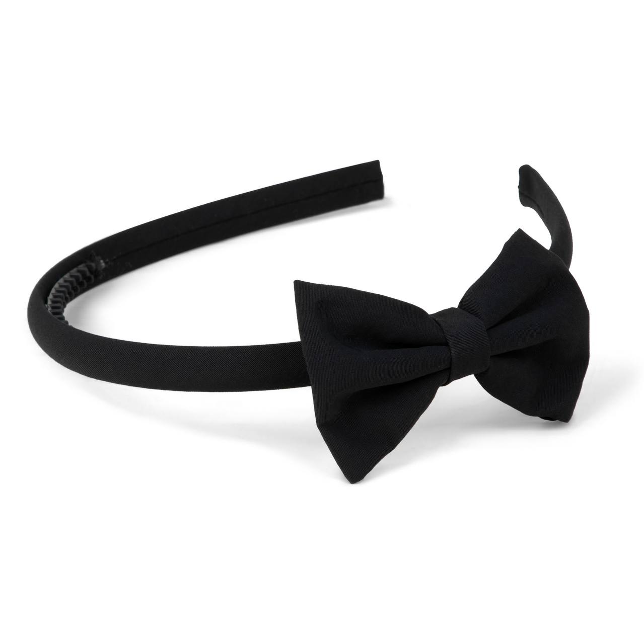 Dainty taffetta bow hairband