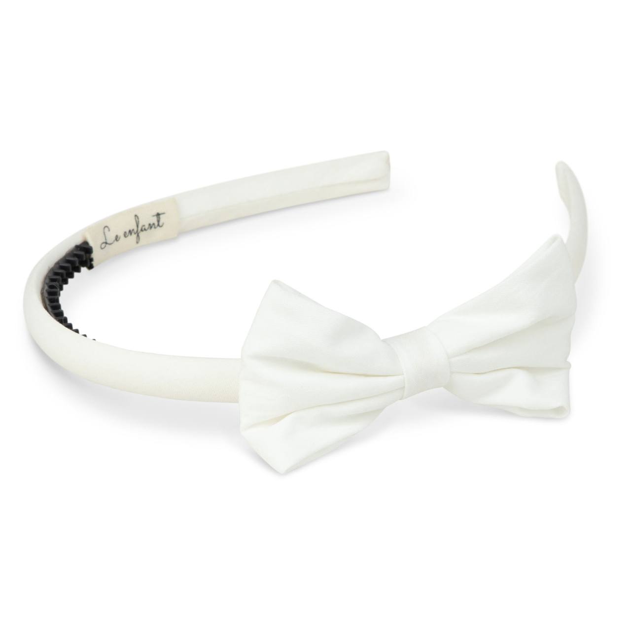Dainty taffetta bow hairband
