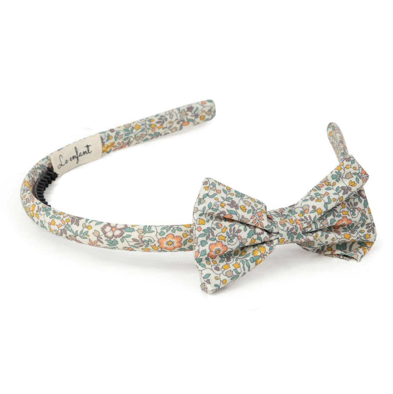 Dainty floral bow hairband